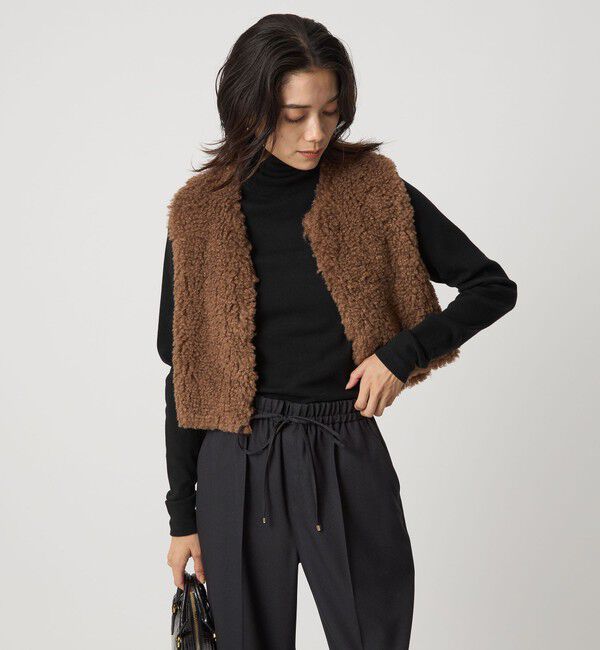 UNITED ARROWS green label relaxing「＜gicipi＞PREZZEMO タートルネック プルオーバー」|Tシャツ・カットソー|BLACK