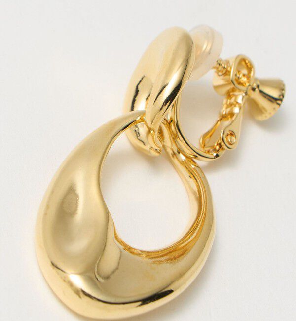 UNITED ARROWS green label relaxing「Wオーバルリング イヤリング」|ピアス|