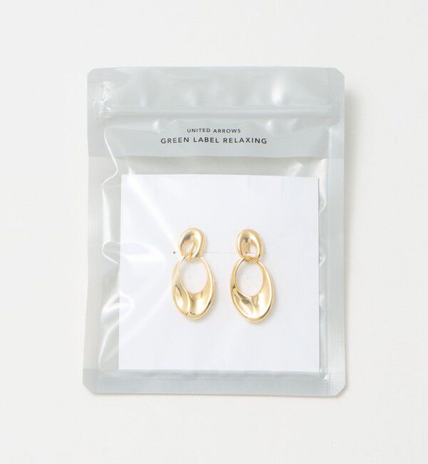 UNITED ARROWS green label relaxing「Wオーバルリング イヤリング」|ピアス|