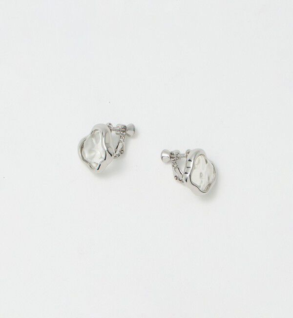 UNITED ARROWS green label relaxing「メルティ クリア フレーム イヤリング」|イヤリング|