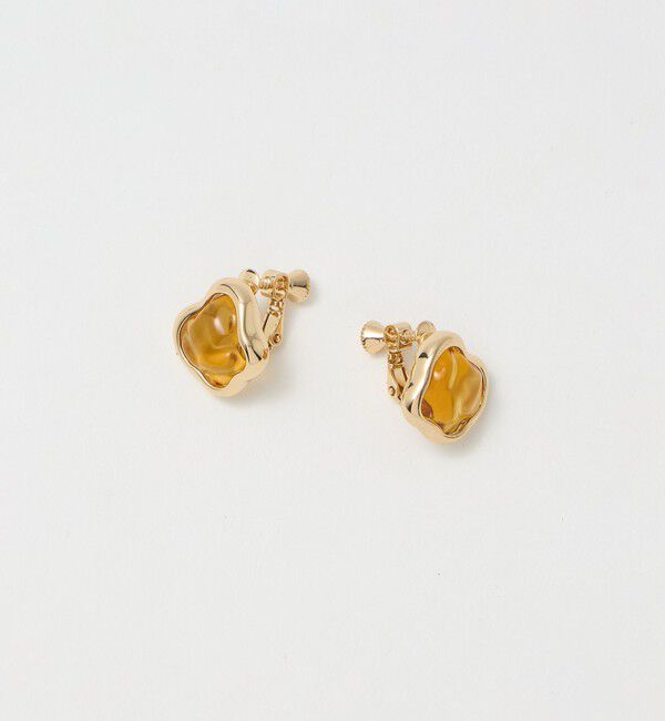 UNITED ARROWS green label relaxing「メルティ クリア フレーム イヤリング」|イヤリング|