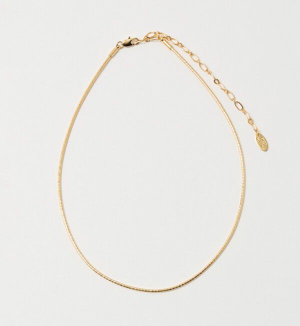 UNITED ARROWS green label relaxing「メタリックライン ネックレス」|ネックレス|