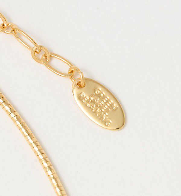 UNITED ARROWS green label relaxing「メタリックライン ネックレス」|ネックレス|