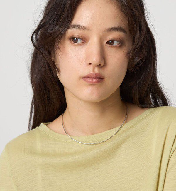 UNITED ARROWS green label relaxing「メタリックライン ネックレス」|ネックレス|