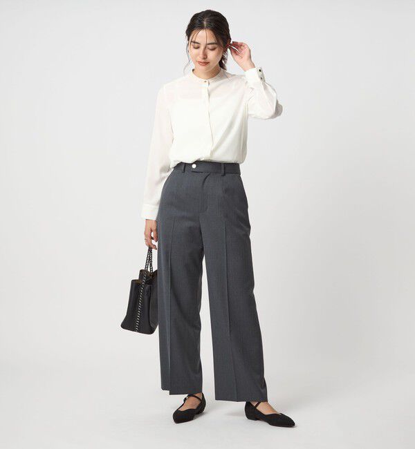 UNITED ARROWS green label relaxing「バイカラー ブラウス」|シャツ・ブラウス|