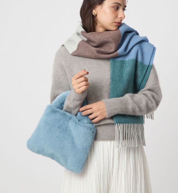 UNITED ARROWS green label relaxing「＜CLANATE＞ファーチェーン バッグ」|ショルダー・メッセンジャー|