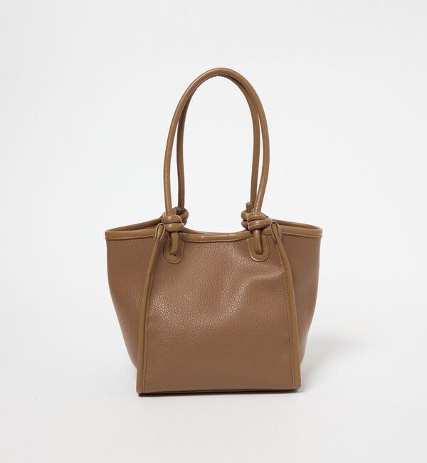 EMMEL REFINES「＜EMMEL REFINES＞EM ソフト ショルダー トートバッグ」|トートバッグ|DK.BROWN