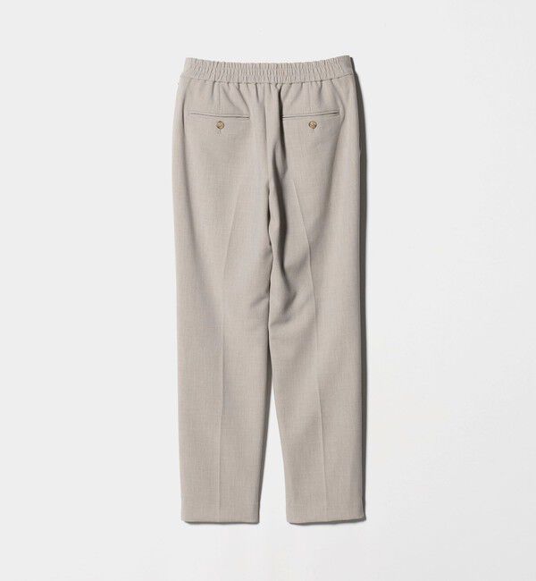 UNITED ARROWS green label relaxing「［size SHORT/TALLあり］ダブルクロス テーパード パンツ ウォッシャブル ストレッチ」|スラックス|