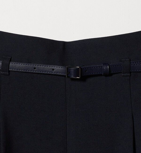 UNITED ARROWS green label relaxing「［size SHORT/TALLあり］ダブルクロス ワイド パンツ ウォッシャブル ストレッチ」|スラックス|