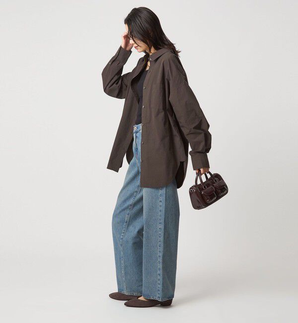 UNITED ARROWS green label relaxing「タイプライター オーバー シャツ」|シャツ・ブラウス|