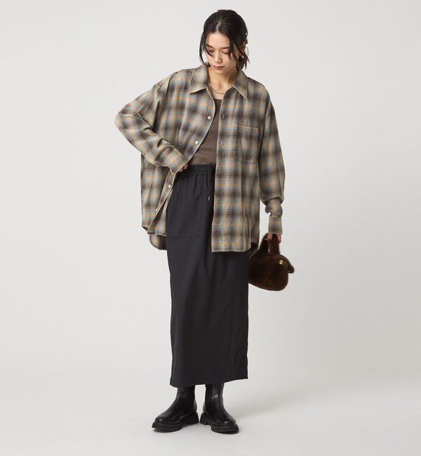 UNITED ARROWS green label relaxing「【別注】＜UNIVERSAL OVERALL＞ヴィンテージライク チェック シャツ」|シャツ・ブラウス|