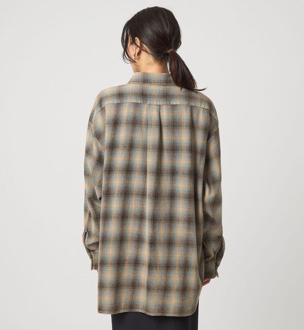 UNITED ARROWS green label relaxing「【別注】＜UNIVERSAL OVERALL＞ヴィンテージライク チェック シャツ」|シャツ・ブラウス|
