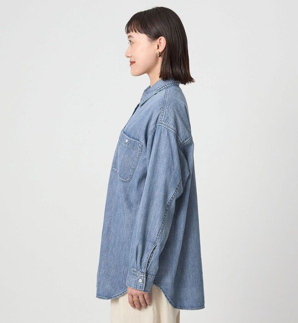UNITED ARROWS green label relaxing「デニム スタンダード シャツ」|シャツ・ブラウス|