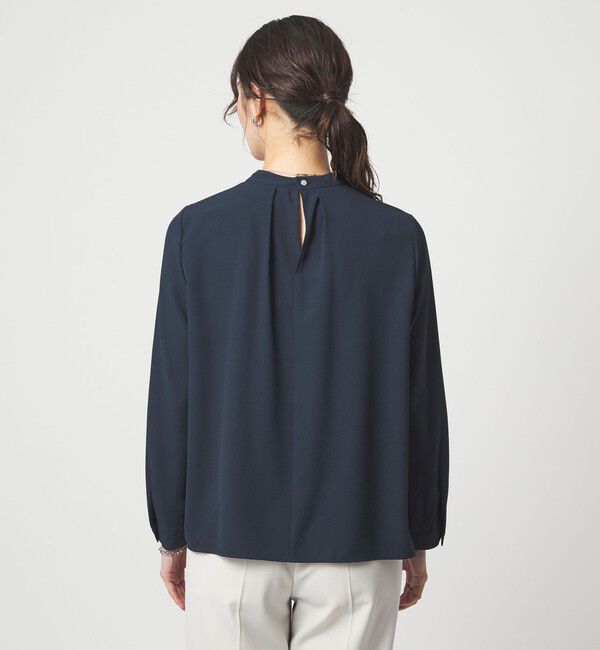 UNITED ARROWS green label relaxing「ネックタイ ロングスリーブ ブラウス」|シャツ・ブラウス|