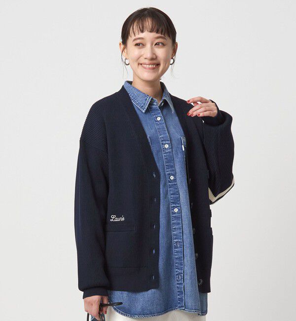 UNITED ARROWS green label relaxing「【別注】＜RYE TENDER＞レタード カーディガン」|カーディガン|