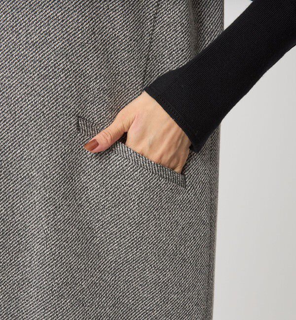 UNITED ARROWS green label relaxing「［size SHORTあり］カルゼ キーネック ジャンパースカート」|ジャンパースカート|