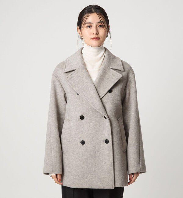 UNITED ARROWS green label relaxing「［size SHORTあり］＜1_OF MINE＞W ピーコート」|ピーコート|