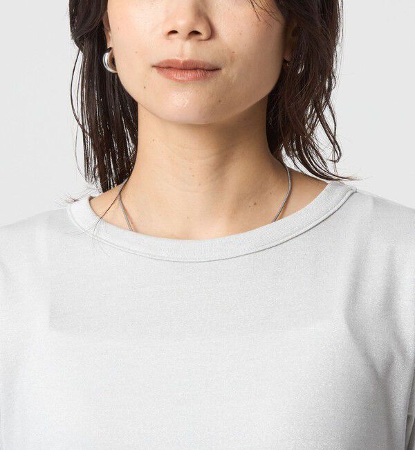 UNITED ARROWS green label relaxing「テンジク ラメ   ロングスリーブ カットソー」|Tシャツ・カットソー|