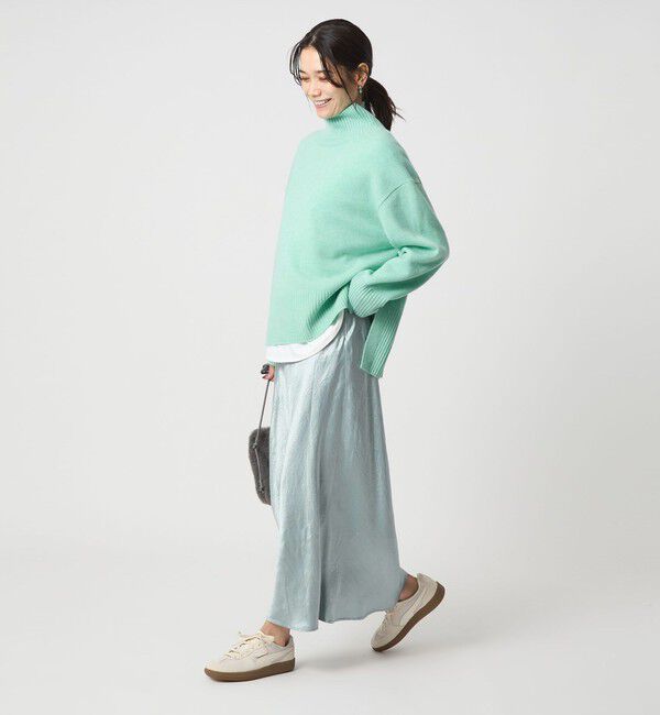 UNITED ARROWS green label relaxing「［size SHORTあり］SERENITY ハイネック プルオーバー ニット」|ニット・セーター|