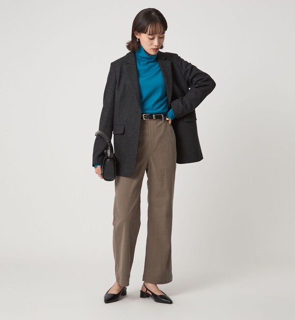 UNITED ARROWS green label relaxing「［size SHORTあり］ウーリー テーラード ジャケット」|テーラードジャケット|