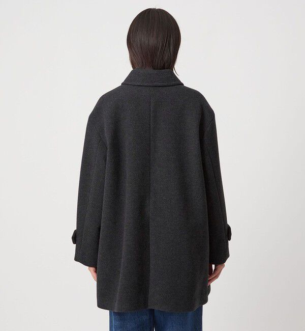 UNITED ARROWS green label relaxing「［size SHORT/TALLあり］SENTDALE WOOL ミドル コート」|ステンカラーコート|