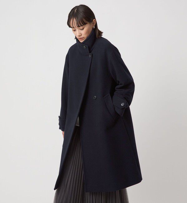 UNITED ARROWS green label relaxing「［size SHORT/TALLあり］SENTDALE WOOL スタンドカラー ロング コート」|その他|