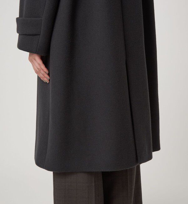 UNITED ARROWS green label relaxing「［size SHORTあり］SENTDALE WOOL セントデールウール ノーカラー コート」|ノーカラーコート|