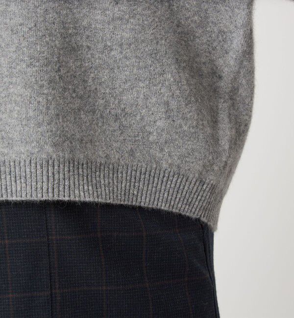 UNITED ARROWS green label relaxing「FOXブレンド ラメ フォルム ドルマン ニット プルオーバー」|ニット・セーター|