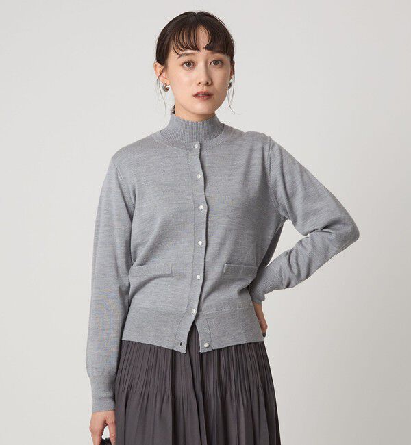 UNITED ARROWS green label relaxing「ウール クルーネック カーディガン ウォッシャブル」|カーディガン|