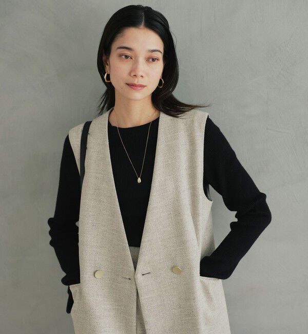 UNITED ARROWS green label relaxing「スラブ ジレ 」|ベスト・ジレ|