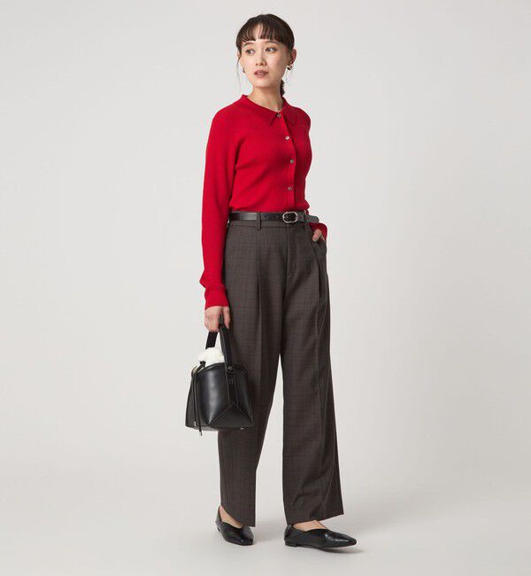 UNITED ARROWS green label relaxing「ウール エリツキ ニット カーディガン ウォッシャブル」|カーディガン|