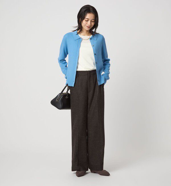 UNITED ARROWS green label relaxing「ウール エリツキ ニット カーディガン ウォッシャブル」|カーディガン|