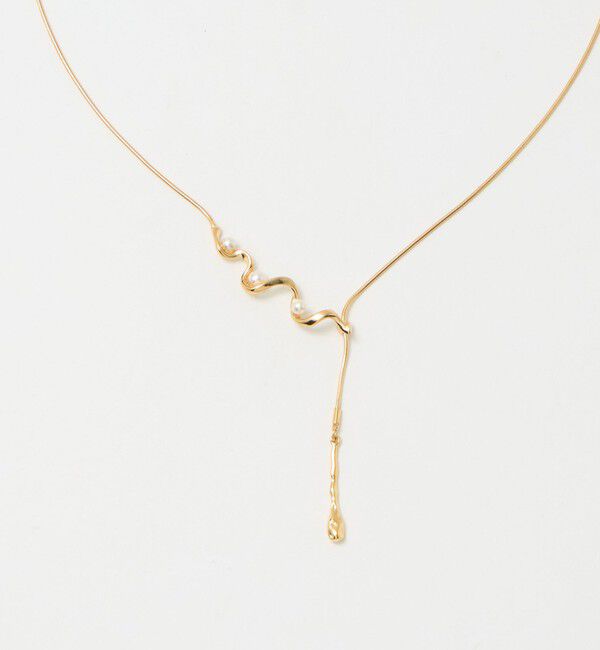 UNITED ARROWS green label relaxing「ツイストバー スライド ネックレス」|ネックレス|