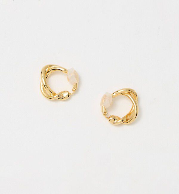 UNITED ARROWS green label relaxing「ツイストフープ イヤリング 2」|イヤリング|