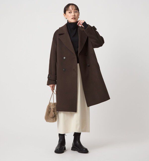 UNITED ARROWS green label relaxing「＜1_OF MINE＞W チェスター コート」|チェスターコート|