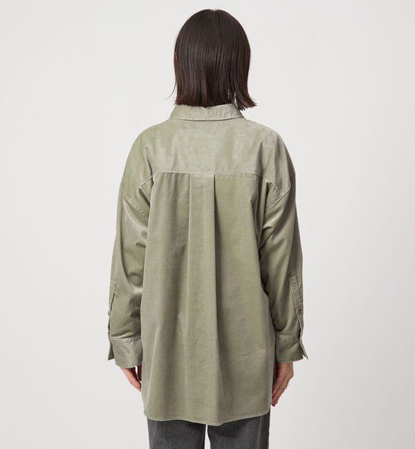 UNITED ARROWS green label relaxing「コーデュロイ ダブルポケット シャツ」|シャツ・ブラウス|