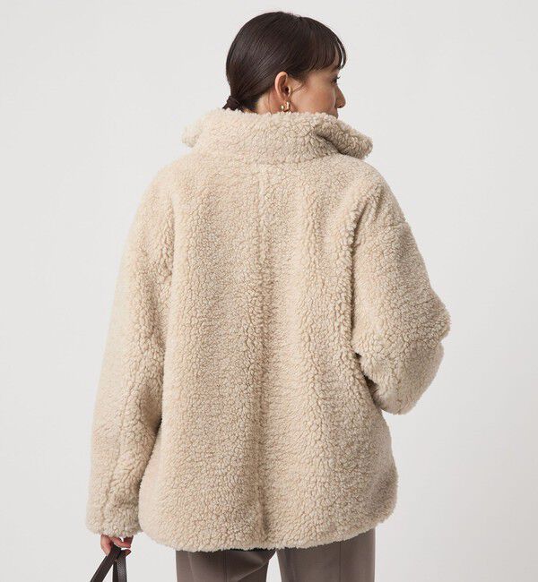 UNITED ARROWS green label relaxing「ボア スタンドカラー ブルゾン」|ブルゾン・スタジャン|