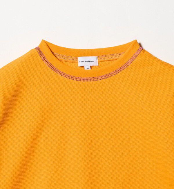 UNITED ARROWS green label relaxing「ハニカム 配色 プルオーバー / キッズ  100cm-160cm」|Tシャツ・カットソー|