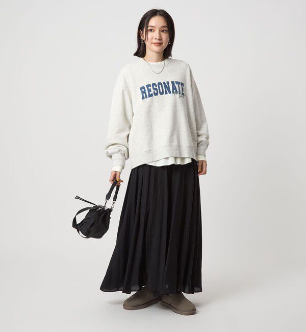 UNITED ARROWS green label relaxing「【WEB限定】＜at ease＞ワッフル ロングスリーブ カットソー」|Tシャツ・カットソー|