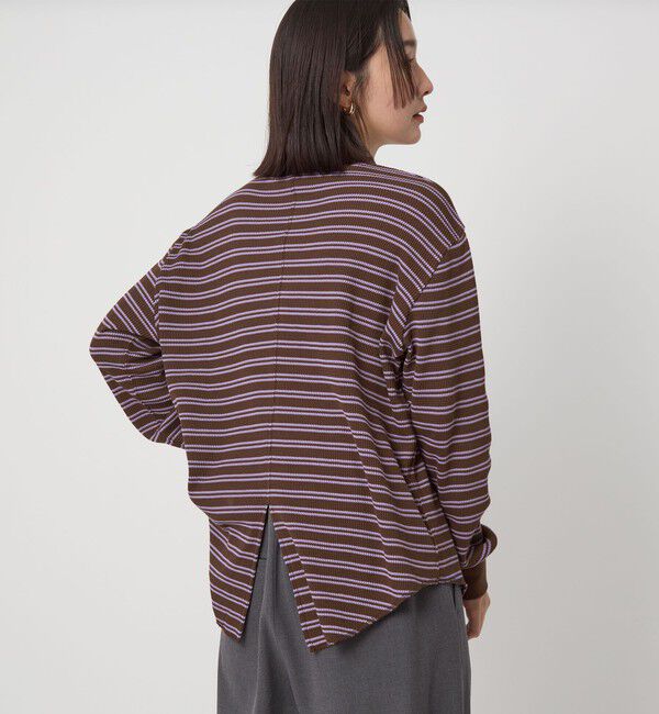 UNITED ARROWS green label relaxing「【WEB限定】＜at ease＞ワッフル ロングスリーブ カットソー」|Tシャツ・カットソー|