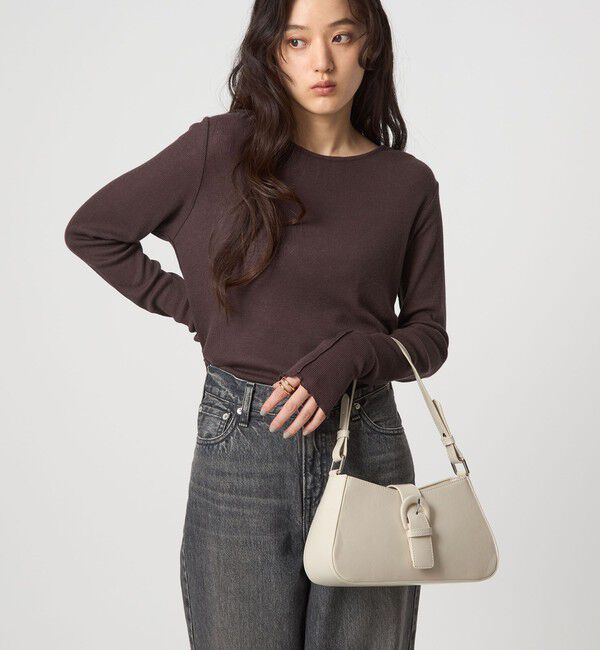 UNITED ARROWS green label relaxing「2WAY フロントバックル ショルダーバッグ / ハンドバッグ」|ショルダー・メッセンジャー|