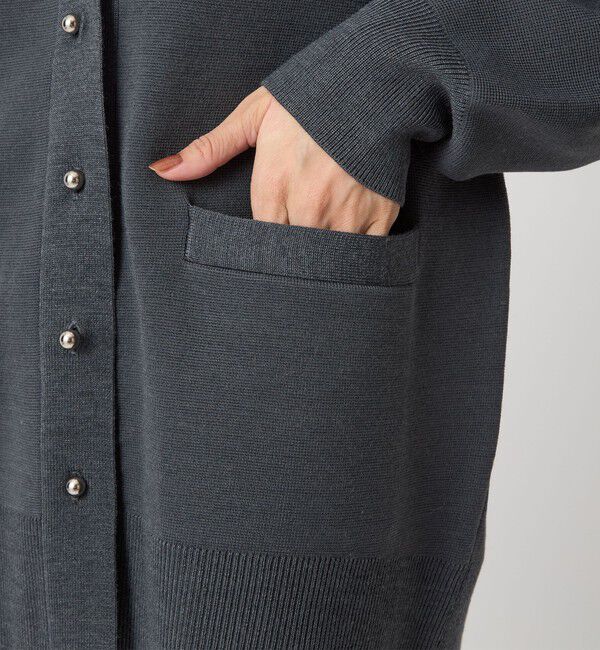 UNITED ARROWS green label relaxing「W/AC パフニット カーディガン ウォッシャブル」|カーディガン|