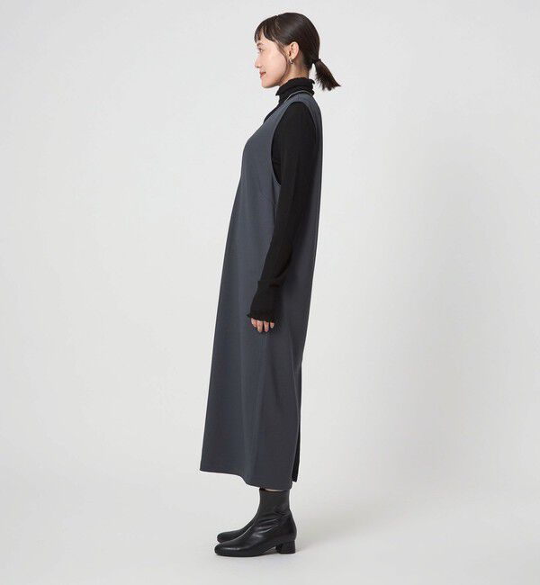 UNITED ARROWS green label relaxing「ディープ Vネック ジャンパースカート」|ジャンパースカート|