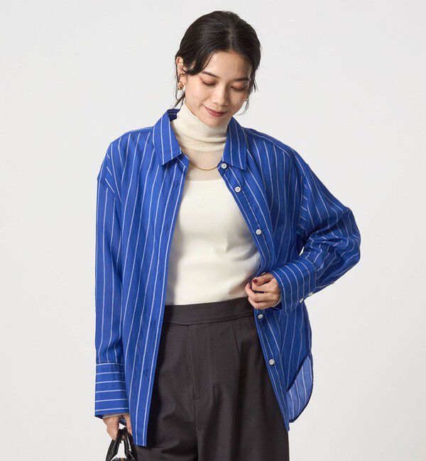 UNITED ARROWS green label relaxing「チュール 2WAY プルオーバー」|Tシャツ・カットソー|