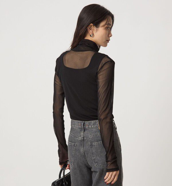 UNITED ARROWS green label relaxing「チュール 2WAY プルオーバー」|Tシャツ・カットソー|