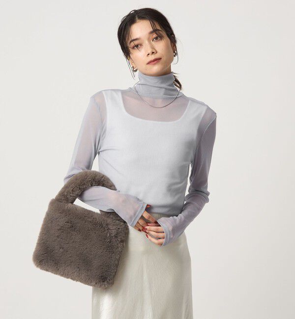 UNITED ARROWS green label relaxing「チュール 2WAY プルオーバー」|Tシャツ・カットソー|