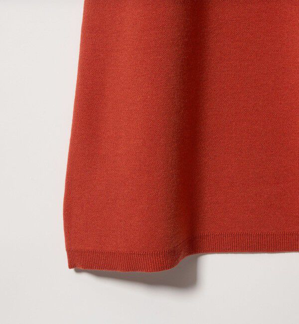 EMMEL REFINES「＜EMMEL REFINES＞EM ギャザーパフスリーブ タートルニット ワンピース」|ワンピース|