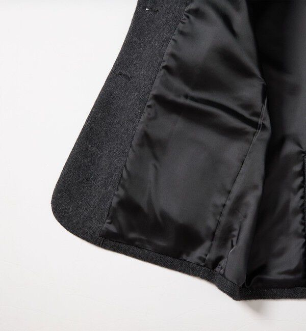 EMMEL REFINES「＜EMMEL REFINES＞EM シャギー ボンディング ジャケット」|テーラードジャケット|