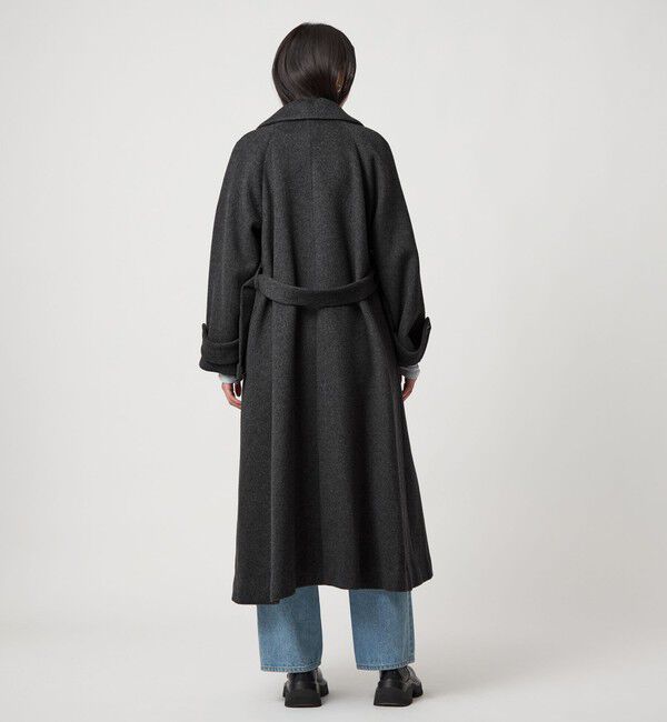 EMMEL REFINES「＜EMMEL REFINES＞EM ベルテッド フレア ロングコート」|その他|