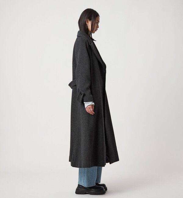 EMMEL REFINES「＜EMMEL REFINES＞EM ベルテッド フレア ロングコート」|その他|